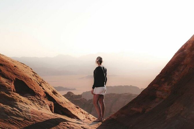 Full day Jeep Tour in Wadi Rum desert - Nabatean temple and Lawrence’s Spring