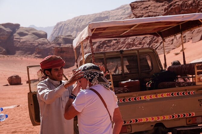 Full Day Jeep Tour in Wadi Rum (incl. Bedouin picnic lunch) - Um Frouth Rock Arch and Mushroom Rock