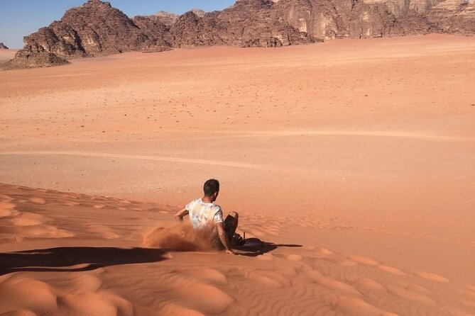 Full-Day Jeep Tour, Wadi Rum Desert Highlights - Mushroom Rock and sandstone shaped by weather