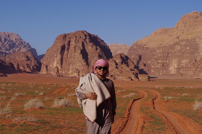 Full Day Jeep Tour with Overnight in beduin Camp Stay! (All Meals Included) - Climbing Al Ramal’s red sand dune