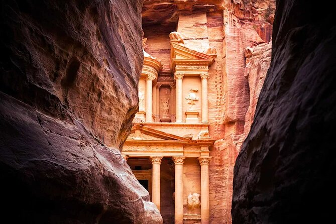 Full Day Petra and Wadi Rum Tour from Amman - Sunset over the desert