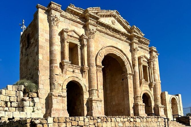Full Day Private InterCity Tour Jerash Ajloun Umm Qais from Amman - Jerash: three hours among Roman streets