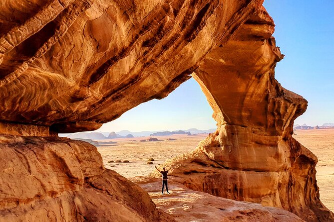 Full-Day Tour In Wadi Rum Desert - Khazali Canyon and its carved walls