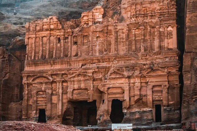 Full Day Tour Petra and wadi rum from Amman or Dead sea - Entering Petra through the Siq