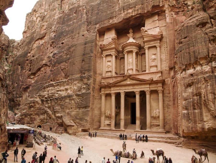 Full-Days Tours Petra from Amman - Arriving at Petra Visitor Center