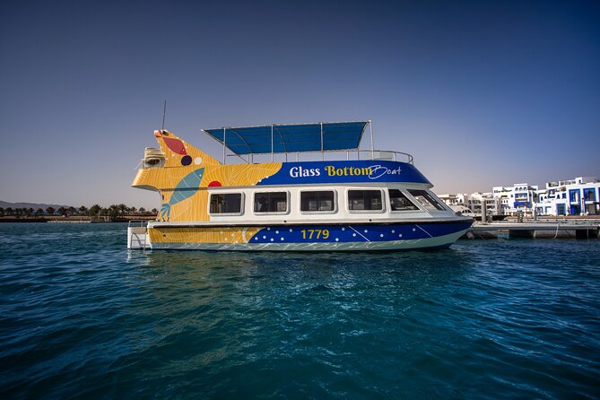 Glass-Bottom Boat 2-hours Tour and Coral-Reef Viewing from Aqaba - Starting at Ayla Marina Village at 5:00 pm