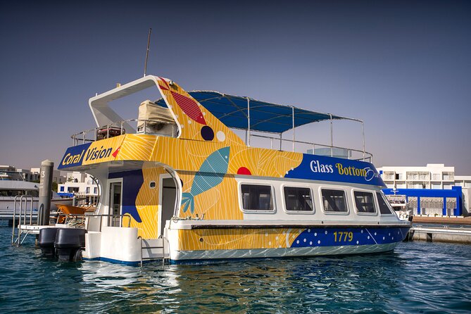 Glass-Bottom Boat 2-hours Tour and Coral-Reef Viewing from Aqaba - Soft drinks, music, and time on deck