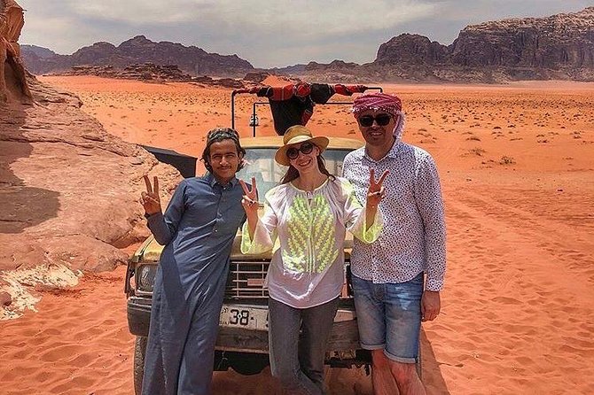 Half-Day Jeep Tour: "Wadi Rum Images" - Al Ramal Red Sand Dune is your sandboarding chance