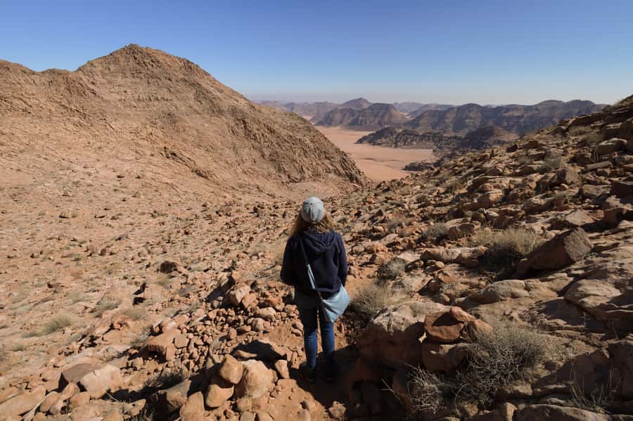 Hike to Jordan's Highest Mountain, Umm Ad Dami & Overnight - Qatar Spring and the wider Wadi Rum circuit