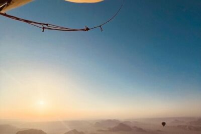 Hot Air Balloon Flight at Wadi Rum