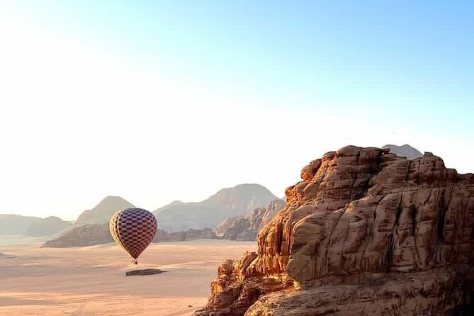 Hot Air Balloon Flight at Wadi Rum - Weather can change the morning