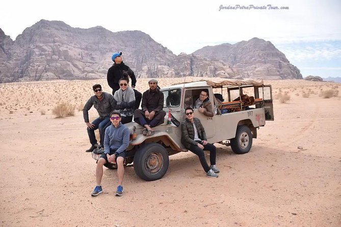 Jeep Tour in Wadi Rum with Professional Guide (Full day) - Meeting at Wadi Rum Rest House at 9:30 a.m.