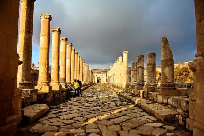 Jerash Half Day tour from Amman - Entering Jerash through Hadrian’s Arch