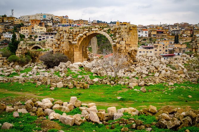 Jerash Half-Day Trip from Amman - Entering Jerash through the ancient gate