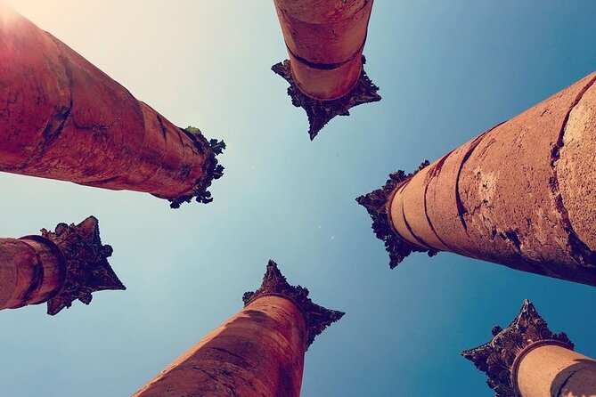 Jerash Sightseeing transportation from Amman - Oval Plaza: the visual centerpiece of the visit