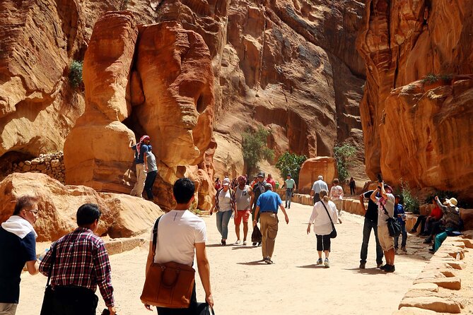 Jordan Essentials - Petra with a guide, then the Dead Sea
