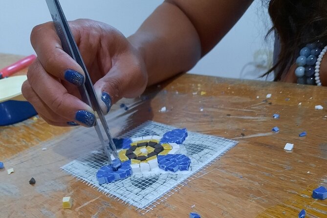 Mosaic Art Class in Amman - A peaceful activity for couples, families, and solo visitors