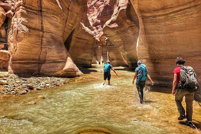 One Day Hiking Wadi Al Hasa Canyon - Following the River From the Pumping Station