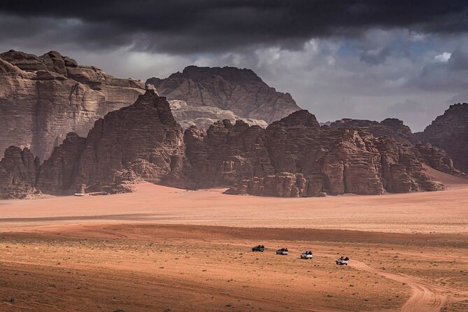 One Day Petra and Wadi Rum with Pick Up - The road from Petra to Wadi Rum