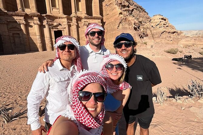 One Day Petra and Wadi Rum with Pick Up - Four hours among Petra’s carved cliffs