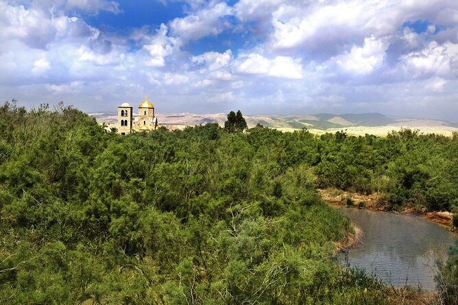 One Day Tour Madaba, Mt. Nebo, Baptism Site and Ma'in Hot Springs - Mount Nebo and the view across the Jordan Valley