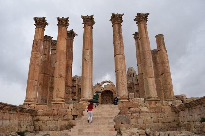 Private Day Trip to Jerash, Umm Qais and Ajloun Castle from Amman - Umm Qais and the view that changes the ruins