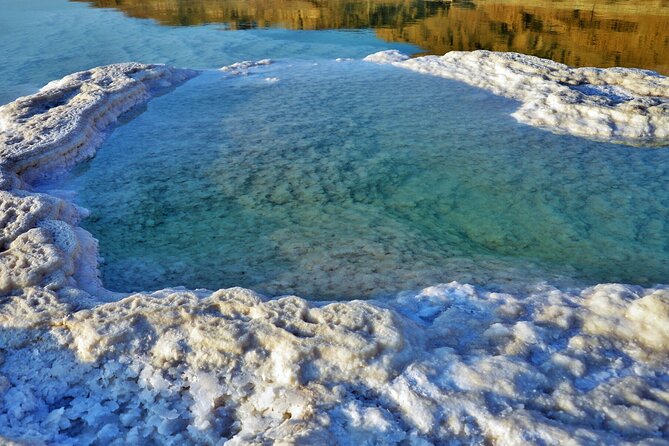 Private Half Day Tour to the Dead Sea - Floating in the salty water