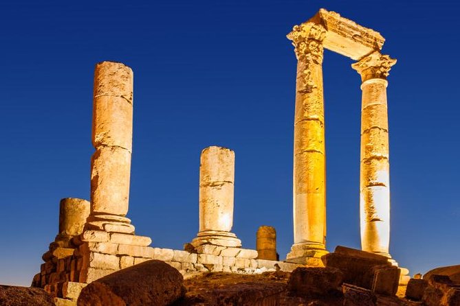 Private Panoramic Amman Tour and Local Lunch or Dinner-Wine Taste - Roman Philadelphia and the downtown markets