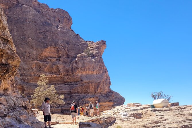 Private Petra Back Entrance Tour with Guide . - The climb to Al Dayr, Petra’s Monastery