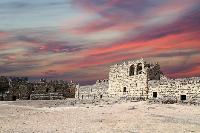 Private Tour of Desert Castles Eastern Jordan with optional Azraq Wetland Visit - Qasr Kharana, a fortress in the open plain