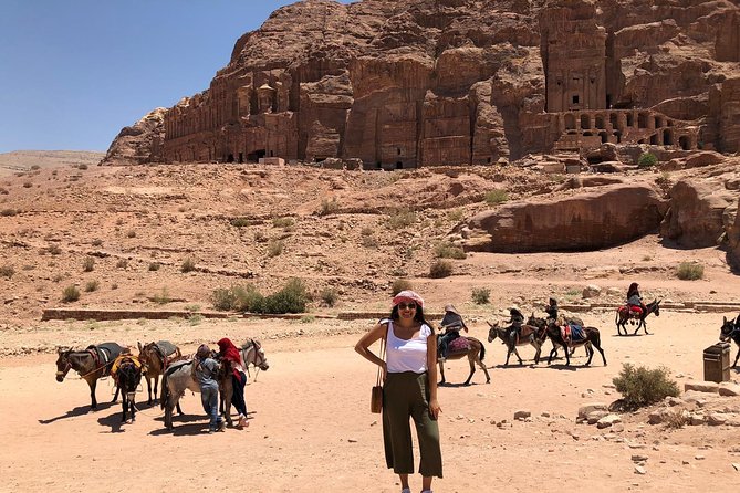 Private Tour Petra with Monastery El Deir and lunch - The Street of Facades, Theatre, and Royal Tombs
