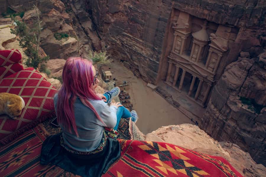 Tel Aviv: Petra & Wadi Rum 2-Day Tour with Bedouin Camp Stay - An early flight from Tel Aviv to Jordan