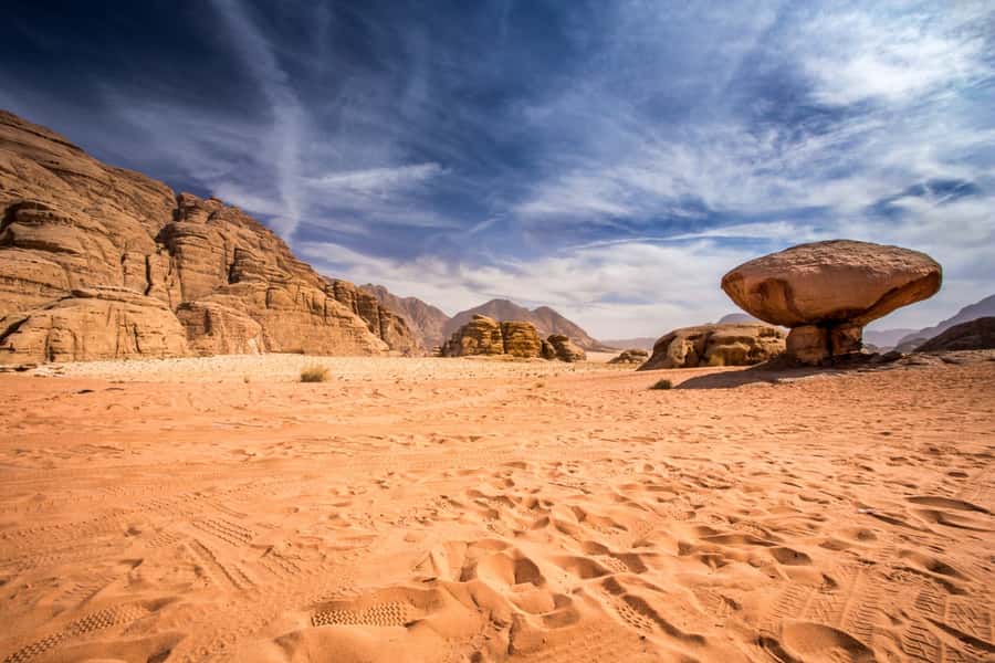 Tel Aviv: Petra & Wadi Rum 2-Day Tour with Bedouin Camp Stay - The Treasury, tombs, and Roman Theater