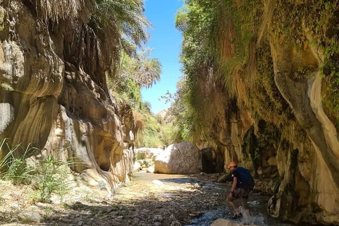 Wadi Hora and Wadi Bin Hammad Canyoning Adventure - Waterfalls and the canyon route into Wadi Bin Hammad