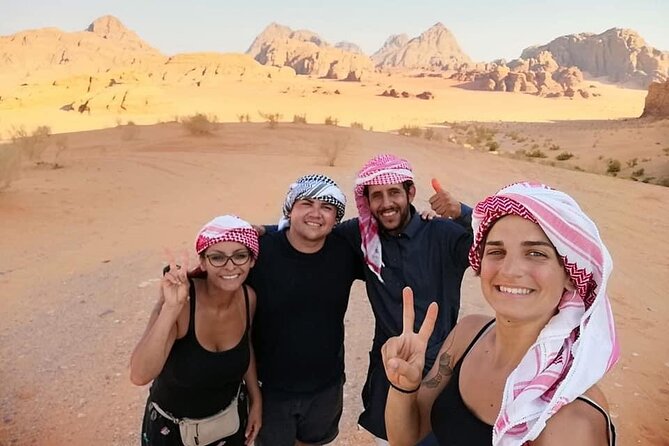 Wadi Rum 2-Day Jeep Tour with Meals and Overnight in Bedouin Camp - Underground dinner and the night sky