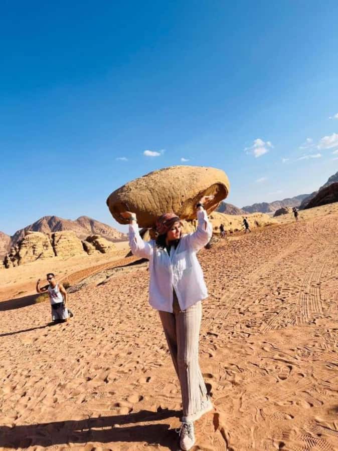 Wadi Rum (2) hour jeep morning tour or sunset tour - Lawrence Spring and the drinking camels