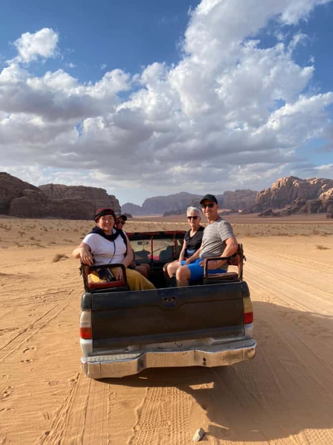 Wadi Rum (2) hour jeep morning tour or sunset tour - Bedouin tea adds a human pause