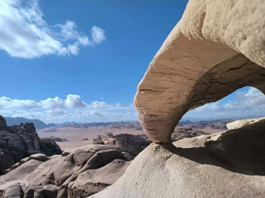 Wadi Rum: 2-Hour Jeep Tour with Bedouin Tea - Little Bridge: tea, photographs, and open time