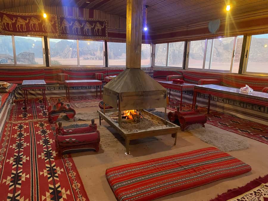 Wadi Rum: Bedouin Camp Stay,Full-Day Desert Tour with 3Meals - Mushroom Stone, Lawrence’s House, and the smaller stops