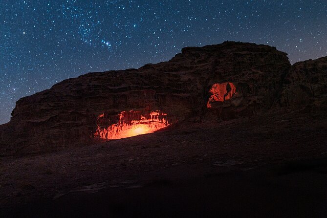Wadi Rum Cave Camping with Jeep Tour - Sand boarding adds a playful break