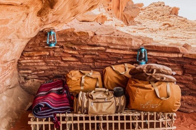 Wadi Rum Cave Camping with Jeep Tour - Chicken Rock is a final unusual landmark