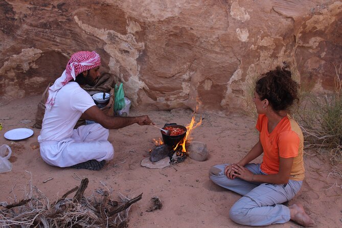 Wadi Rum Full Day Jeep Tour - Khazali Canyon and Nabatean inscriptions