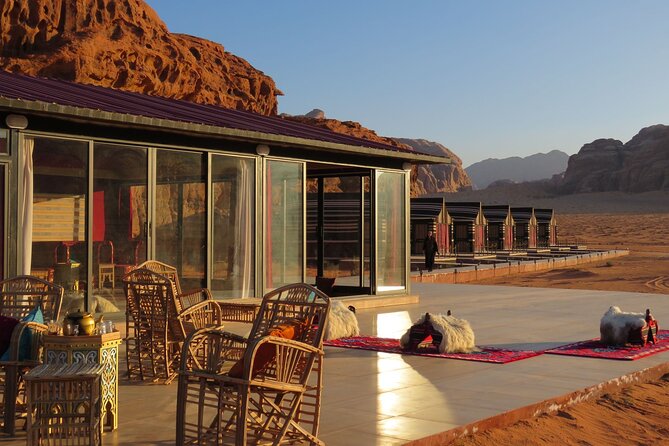 Wadi Rum Full Day Jeep Tour + Overnight & Dinner in Bedouin Camp - Khazali Canyon, where the walls carry old marks