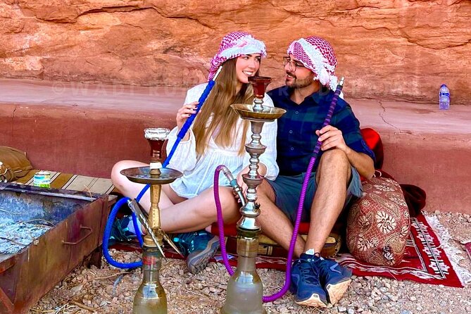 Wadi Rum Full Day Jeep Tour + Overnight & Dinner in Bedouin Camp - Lunch cooked outside over a fire