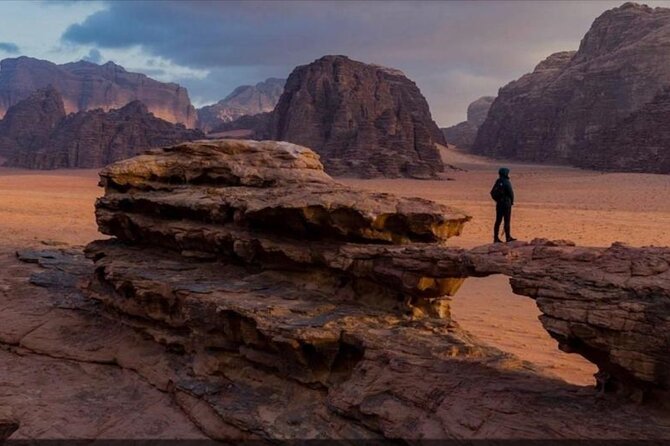 Wadi Rum Full Day Jeep Tour + Overnight in Bedouin Camp & Dinner - Abu Khashaba Canyon and the day’s walking
