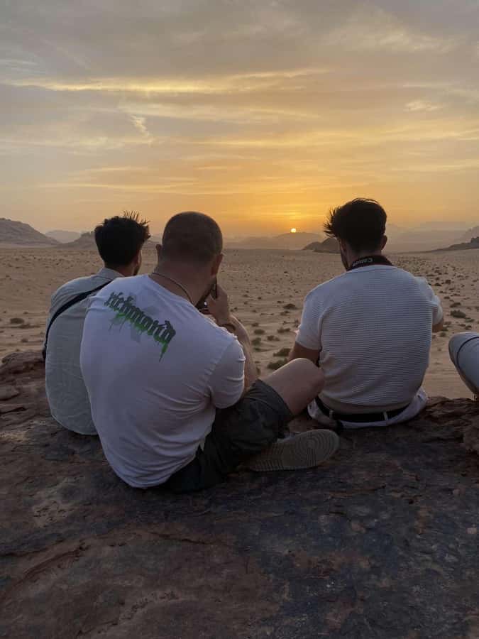 Wadi Rum:Full Day Tour Lunch Sand boarding Camel Ride Sunset - Abu Khashaba Canyon on foot