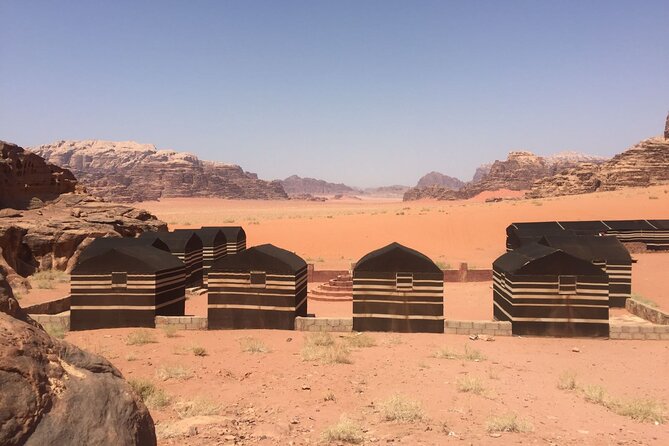 Wadi Rum Jeep Tour & Camp; Overnight - Burdah Rock Bridge and Mushroom Rock