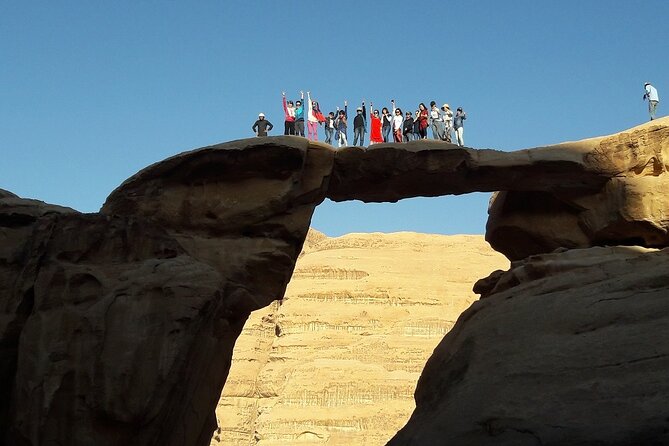 Wadi Rum Jeep Tour & Camp; Overnight - Lawrence’s Spring and the first red dune