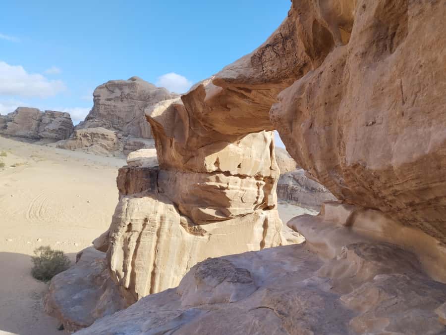 Wadi Rum: Morning or Sunset Jeep Tour - Mushroom Rock and Um Frouth Rock Arch